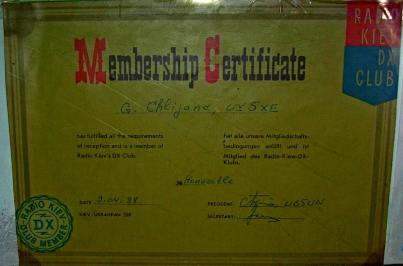 Radio KievDX club 001