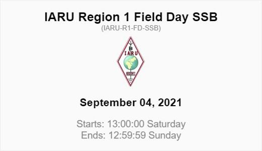 iaru region 1 field day ssb contest