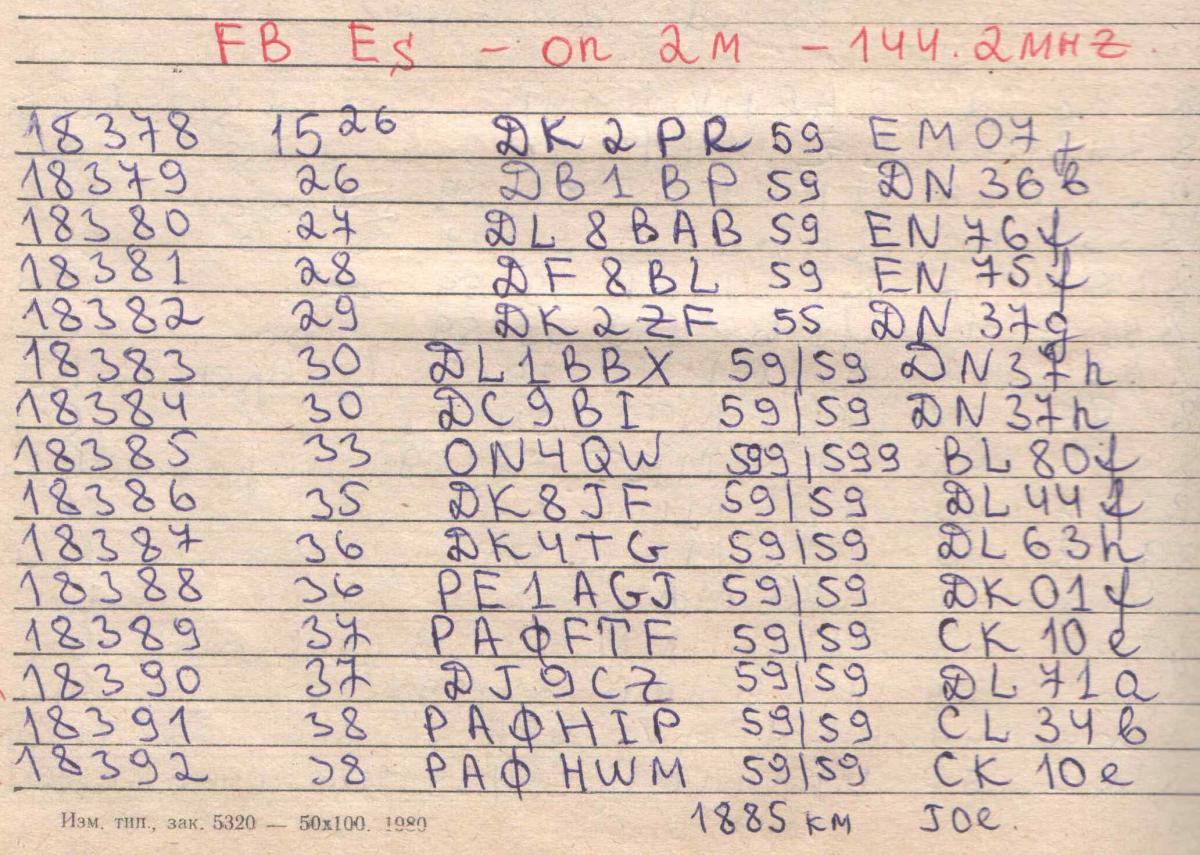 old qso 144m 1982 02